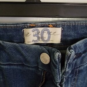 Free People Skinny Jeans - Size 30, Medium Wash